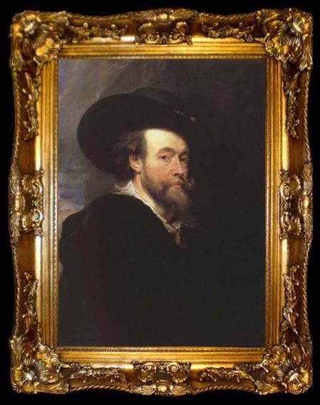 framed  Peter Paul Rubens Portrait of the Artist, ta009-2